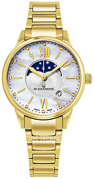 Alexander Monarch Srebrny/Stal w odcieniu złota Ø35 mm A204B.05