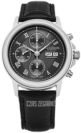 Alexander Statesman Czarny/Skóra Ø42 mm A473.01