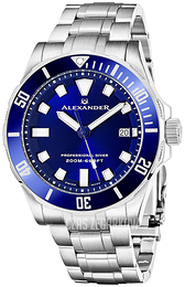 Alexander Niebieski/Stal Ø42 mm A501B.02