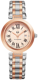 Alexander Monarch Różowe złoto/Stal w kolorze różowego złota Ø32 mm AD203B-04