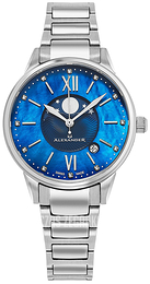 Alexander Monarch Niebieski/Stal Ø35 mm AD204B.02