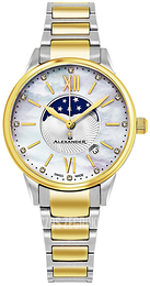 Alexander Monarch Srebrny/Stal w odcieniu złota Ø35 mm AD204B.04