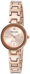 Anne Klein Diamond Różowe złoto/Stal w kolorze różowego złota Ø24 mm AK/3150RGRG