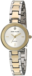 Anne Klein Diamond Srebrny/Stal w odcieniu złota Ø24 mm AK/3151SVTT