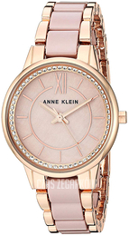 Anne Klein Bracelet Różowy/Stal w kolorze różowego złota Ø32 mm AK/3344TPRG