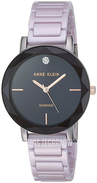 Anne Klein Diamond Szary/Stal Ø32 mm AK/3365GYLV