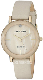 Anne Klein Diamond Beżowy/Skóra Ø32 mm AK/3434IMIV