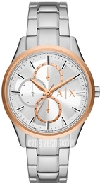 Armani Exchange Dante Srebrny/Stal Ø42 mm AX1870
