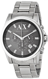 Armani Exchange Smart Szary/Stal Ø45 mm AX2092