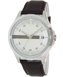 Armani Exchange Smart Srebrny/Skóra Ø46 mm AX2100