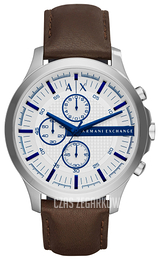 Armani Exchange Smart Biały/Skóra Ø46 mm AX2190