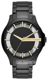 Armani Exchange Smart Czarny/Stal Ø46 mm AX2192