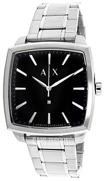 Armani Exchange Dress Czarny/Stal AX2360