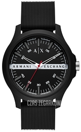 Armani Exchange Hampton Czarny/Guma Ø46 mm AX2420