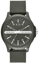 Armani Exchange Hampton Zielony/Guma Ø46 mm AX2423