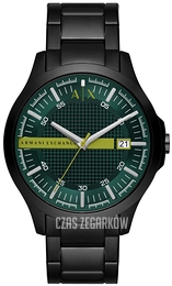 Armani Exchange Hampton Zielony/Stal Ø46 mm AX2450