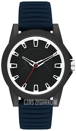 Armani Exchange Outerbanks VALUE_INKNOWN Czarny/Guma Ø44 mm AX2521