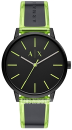 Armani Exchange Cayde Czarny/Plastik Ø42 mm AX2730