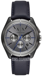 Armani Exchange Giacomo Szary/Skóra Ø43 mm AX2855