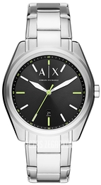 Armani Exchange Giacomo Czarny/Stal Ø43 mm AX2856