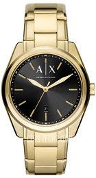 Armani Exchange Giacomo Czarny/Pozlacana Ø43 mm AX2857