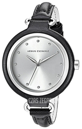 Armani Exchange Smart Srebrny/Skóra Ø38 mm AX4242