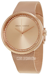 Armani Exchange Street Różowe złoto/Stal w kolorze różowego złota Ø38 mm AX4503