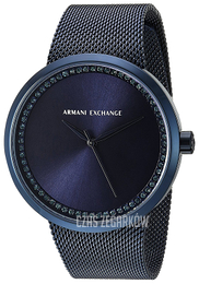 Armani Exchange Street Niebieski/Stal Ø38 mm AX4504