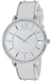 Armani Exchange Street Biały/Stal Ø36 mm AX5300