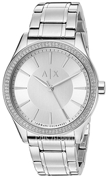 Armani Exchange Dress Srebrny/Stal Ø36 mm AX5440