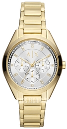Armani Exchange Lady Giacomo Srebrny/Pozlacana Ø38 mm AX5657