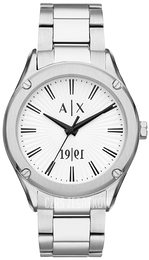 Armani Exchange Fitz Srebrny/Stal Ø44 mm AX7131SET
