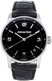 Audemars Piguet Code 11.59 Czarny/Skóra Ø41 mm 15210BC.OO.A002CR.01