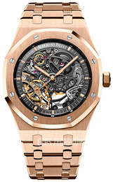 Audemars Piguet Royal Oak Szary/18 karatowe różowe złoto Ø41 mm 15407OR.OO.1220OR.01