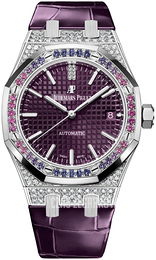 Audemars Piguet Royal Oak Purpurowy/Skóra Ø37 mm 15452BC.ZY.D600CR.01