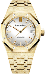 Audemars Piguet Royal Oak Srebrny/18 karatowe żółte złoto Ø37 mm 15454BA.GG.1259BA.02