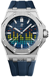 Audemars Piguet Royal Oak Offshore Niebieski/Guma Ø43 mm 15600TI.OO.A343CA.01