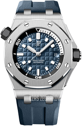 Audemars Piguet Royal Oak Offshore Niebieski/Guma Ø42 mm 15720ST.OO.A027CA.01