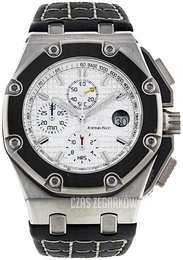 Audemars Piguet Royal Oak Srebrny/Skóra Ø45 mm 26030IO.OO.D001IN.01