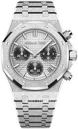 Audemars Piguet Royal Oak Srebrny/18 karatowe białe złoto Ø41 mm 26240BC.GG.1324BC.01