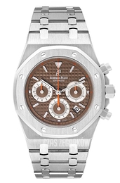 Audemars Piguet Royal Oak Chronograph Brązowy/Stal Ø39 mm 26300ST.OO.1110ST.08