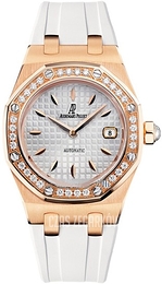 Audemars Piguet Royal Oak Srebrny/Guma Ø33 mm 77321OR.ZZ.D010CA.01