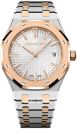 Audemars Piguet Royal Oak Srebrny/18 karatowe różowe złoto Ø34 mm 77450SR.OO.1361SR.01