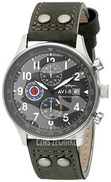 AVI-8 Hawker Hurricane Wielokolorowy/Skóra Ø42 mm AV-4011-0A