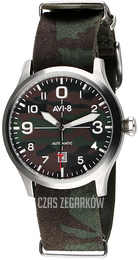 AVI-8 Flyboy Wielokolorowy/Skóra Ø42 mm AV-4021-OH