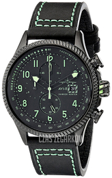 AVI-8 Hawker Hunter Czarny/Skóra Ø45 mm AV-4036-02