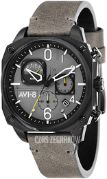 AVI-8 Hawker Hunter Szary/Skóra Ø45 mm AV-4052-03