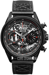 AVI-8 Hawker Harrier Ii Czarny/Skóra Ø45 mm AV-4065-05