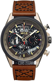 AVI-8 Hawker Harrier Ii Czarny/Skóra Ø45 mm AV-4065-06