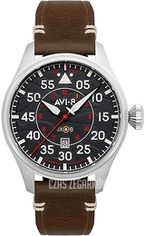 AVI-8 Hawker Hurricane Czarny/Skóra Ø46 mm AV-4097-01